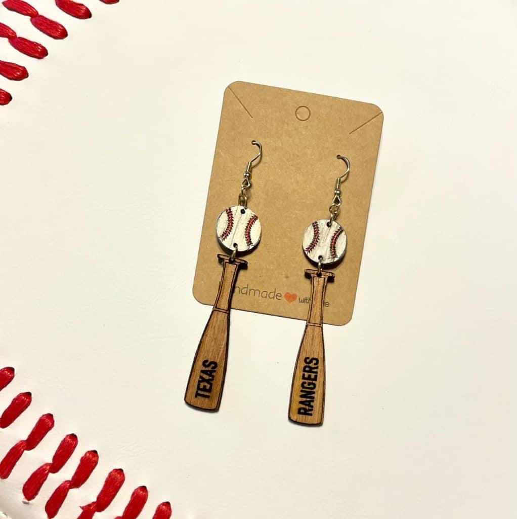 Texas Rangers Earrings - U Moody