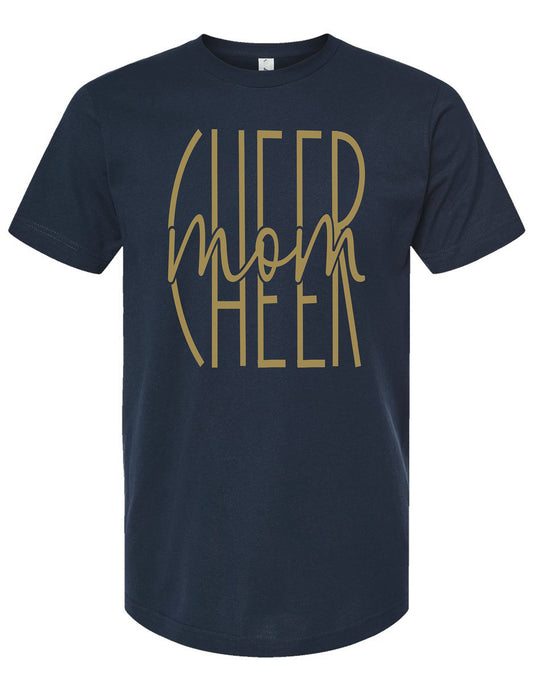 Cheer Gold on Navy