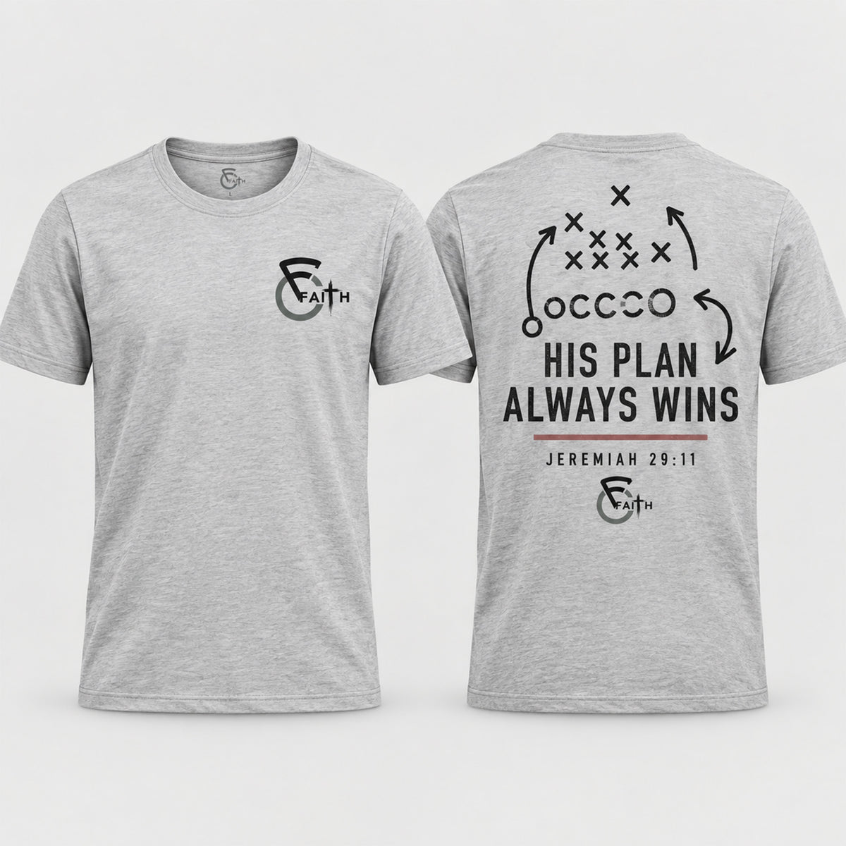 His Plan Always Wins Tee