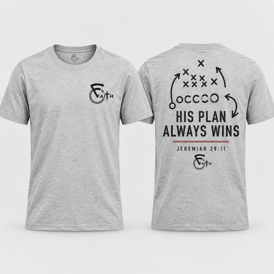 His Plan Always Wins Tee - U Moody