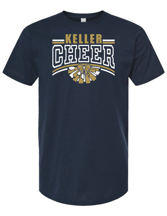 Keller Cheer Bow Pom