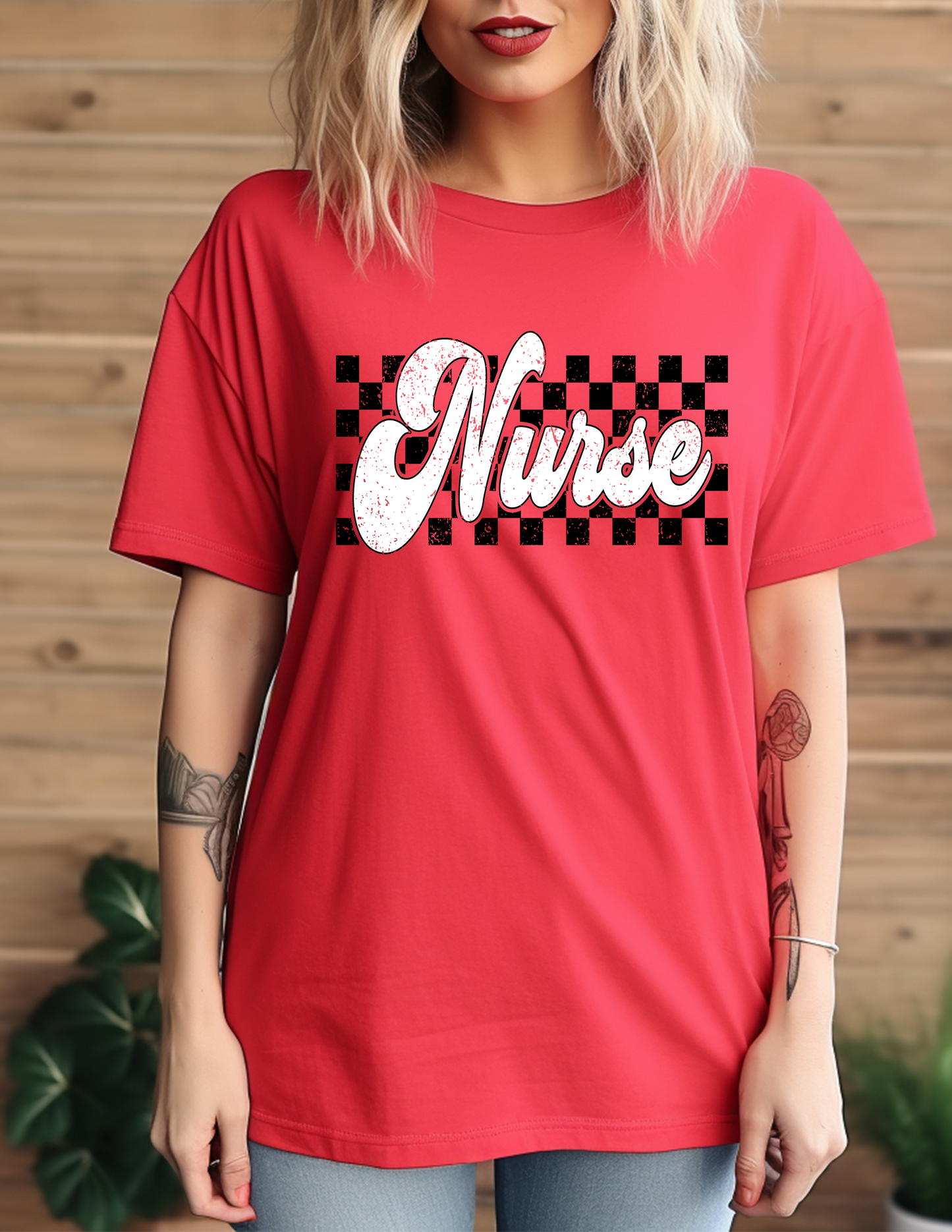 Nurse Checkered