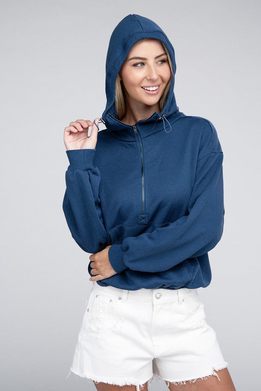 Zip Pullover Hoodie - U Moody