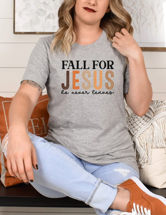 Fall for Jesus Tee