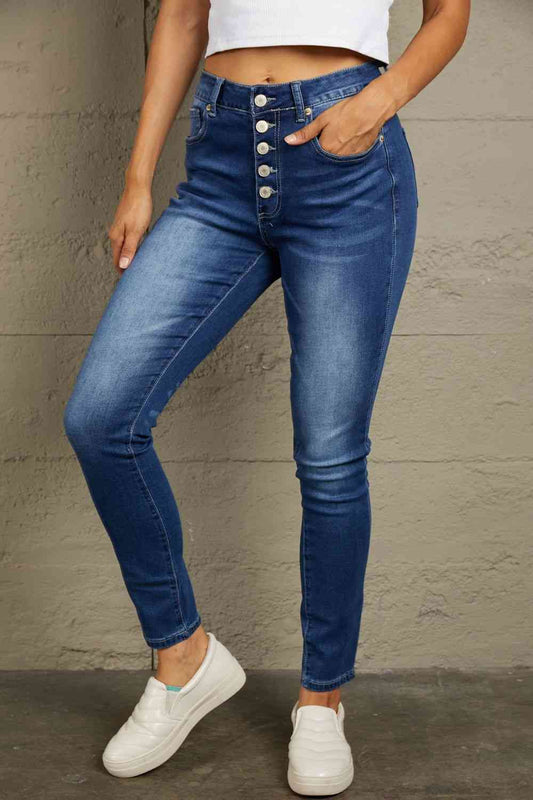 Baeful What You Want Button Fly Pocket Jeans - U Moody